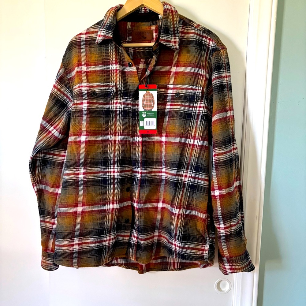 ORVIS thick flannel button up